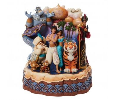 Figura enesco disney aladdin personajes diorama