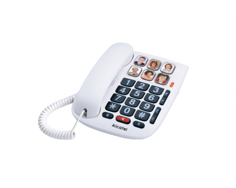 TELEFONO CON CABLE ALCATEL TMAX10 FR WHT