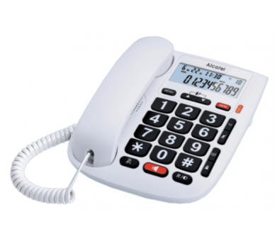 TELEFONO CON CABLE ALCATEL TMAX20 FR WHT