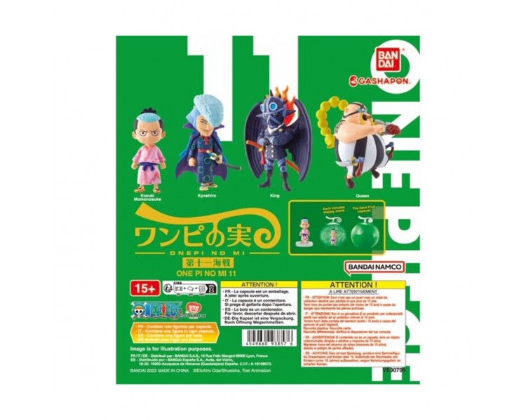 Set gashapon figuras bandai lote 20