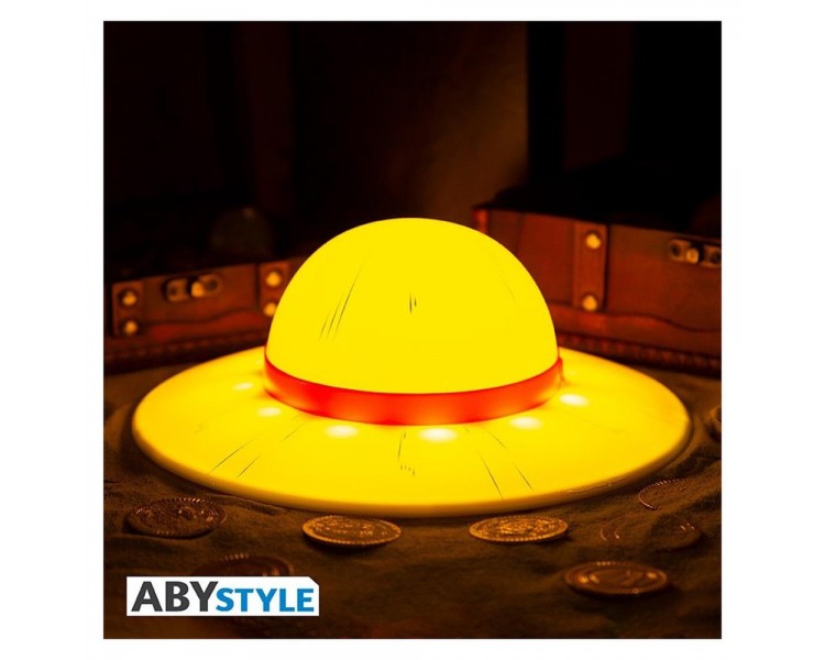 Lampara abystyle one piece sombrero paja