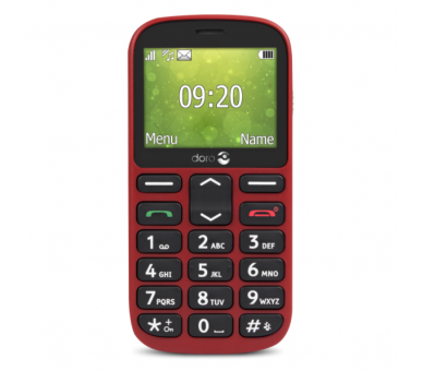 TELEFONO MOVIL DORO 1361 ROJO