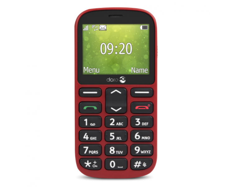 TELEFONO MOVIL DORO 1361 ROJO