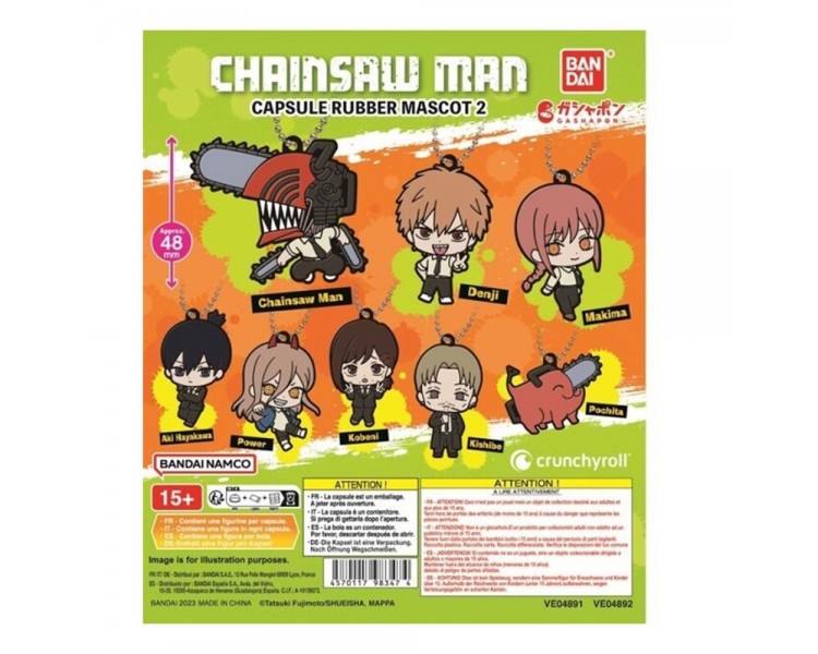 Set gashapon lote 40 articulos chainsaw