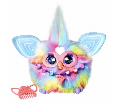 Juguete interactivo hasbro furby tie dye