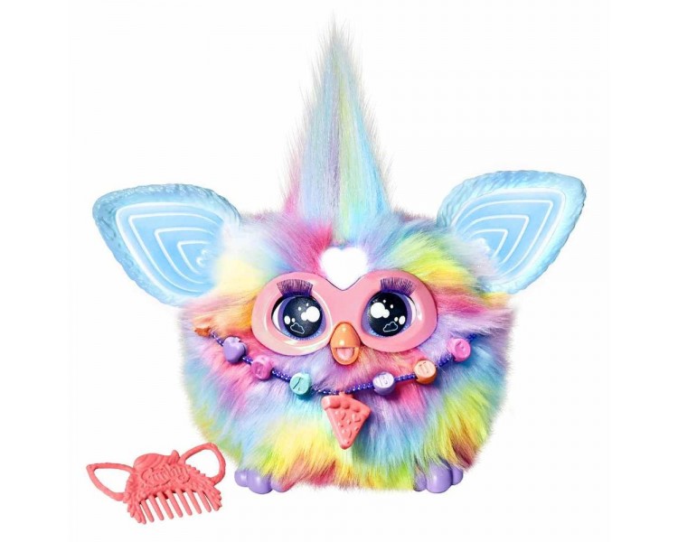 Juguete interactivo hasbro furby tie dye