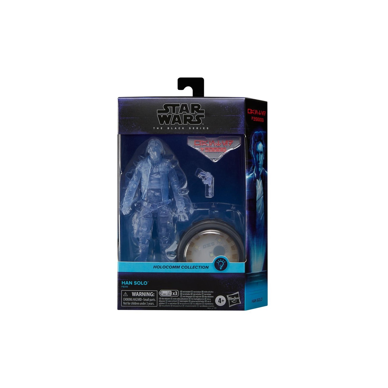 Figura hasbro star wars the black