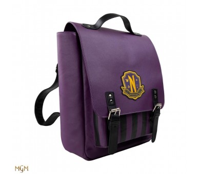 Mochila cinereplicas nevermore academy morado