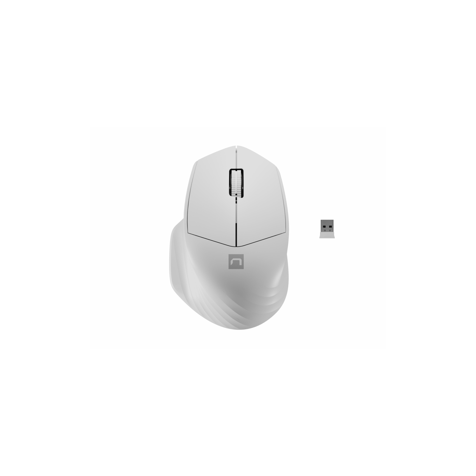 RATON NATEC SISKIN 2 INALAMBRICO 1600 DPI BLUETOOTH 50 24GHZ BLANCO