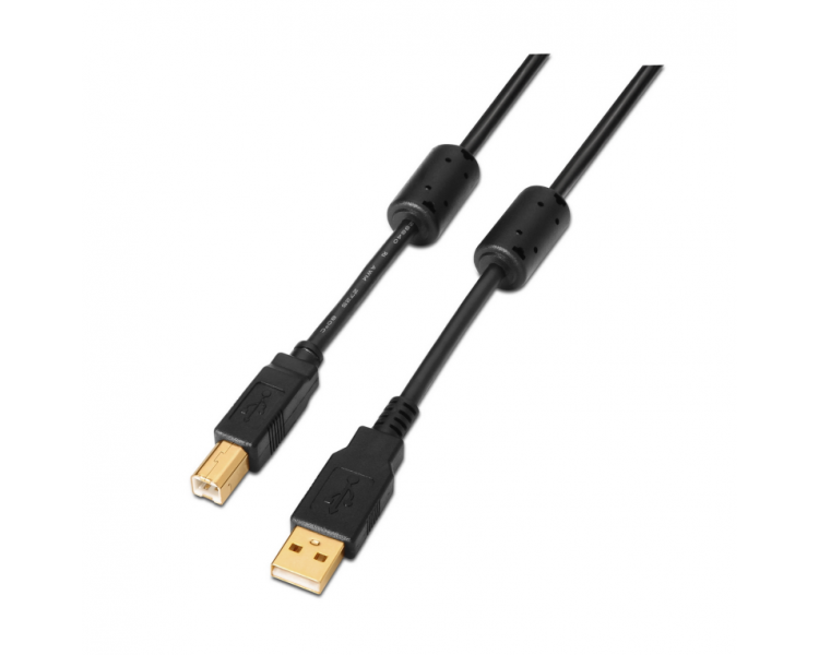 CABLE IMPRESORA AISENS USB 20 ALTA CALIDAD FERRITA A M B M 50M