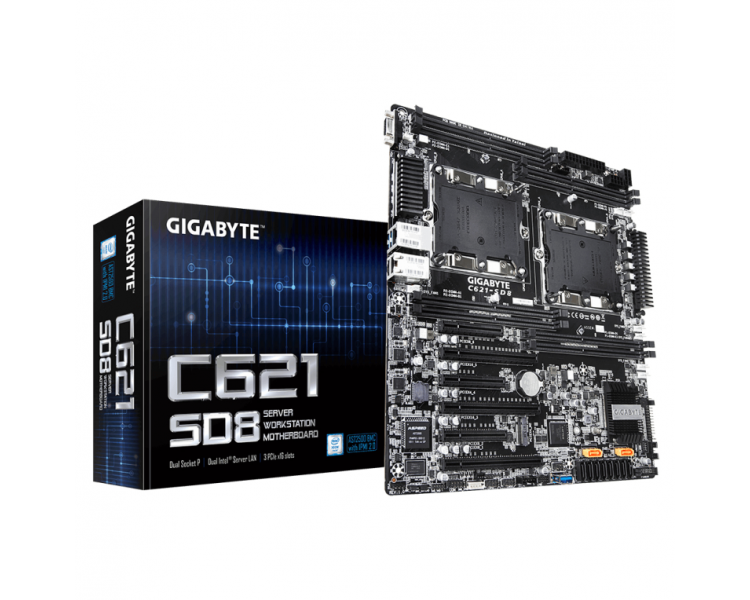 PLACA BASE GIGABYTE C621 SD8 3647 ATX 8XDDR4