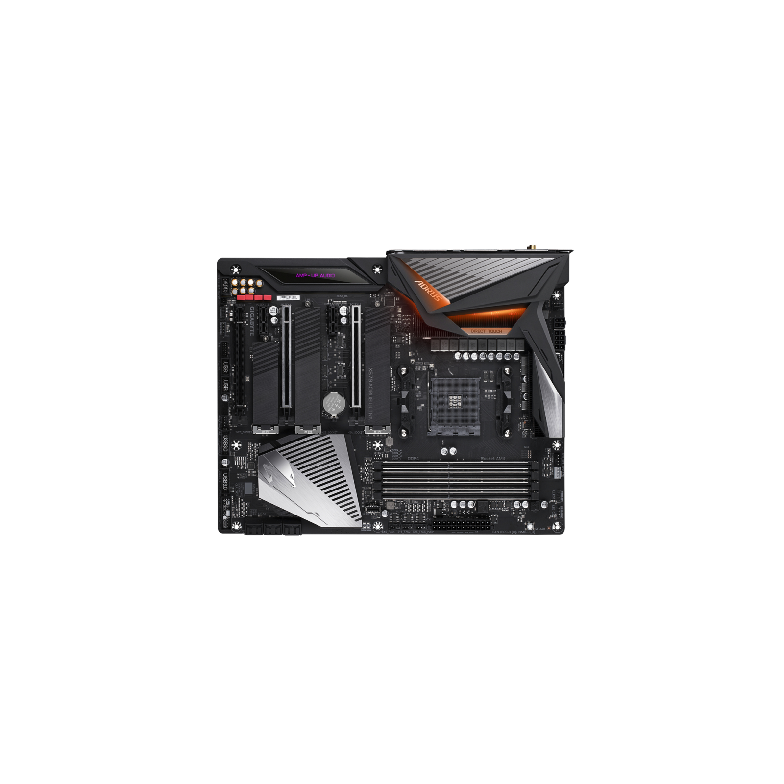 PLACA BASE GIGABYTE X570 AORUS ULTRA AM4 ATX 4XDDR4