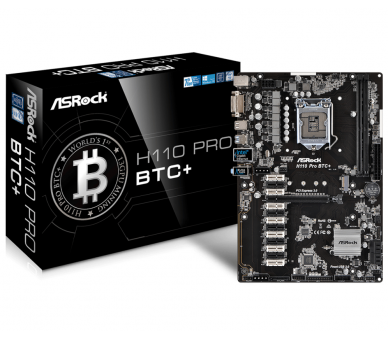 PLACA BASE ASROCK H110 PRO BTC 11541 ATX 2XDDR4