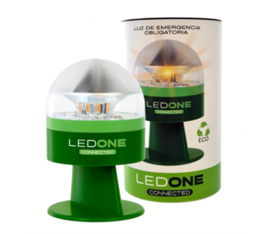 LUZ DE EMERGENCIA LED ONE V16 ECO DGT 30 GEOLOCALIZADA