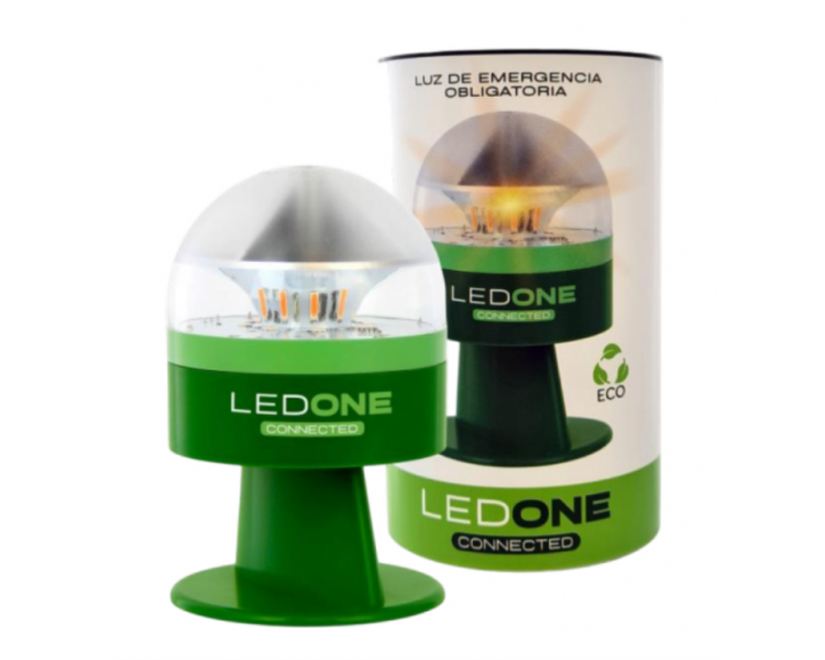 LUZ DE EMERGENCIA LED ONE V16 ECO DGT 30 GEOLOCALIZADA