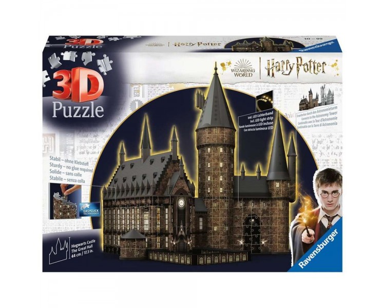 Puzzle 3d ravensburger harry potter castillo