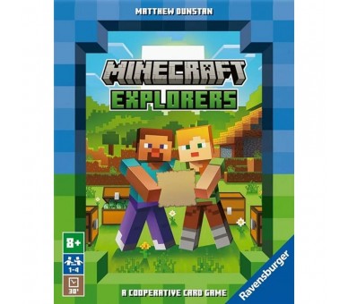 Juego mesa ravensburger minecraft explores