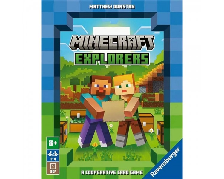 Juego mesa ravensburger minecraft explores