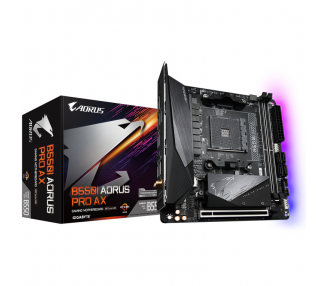 PLACA BASE GIGABYTE B550I AORUS PRO AX AM4 MITX 2XDDR4