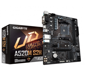 PLACA BASE GIGABYTE A520M S2H AM4 MATX 2XDDR4