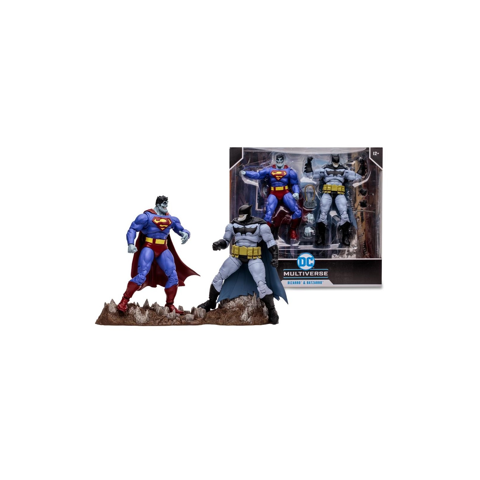 Pack 2 figuras mcfarlane dc multiverse