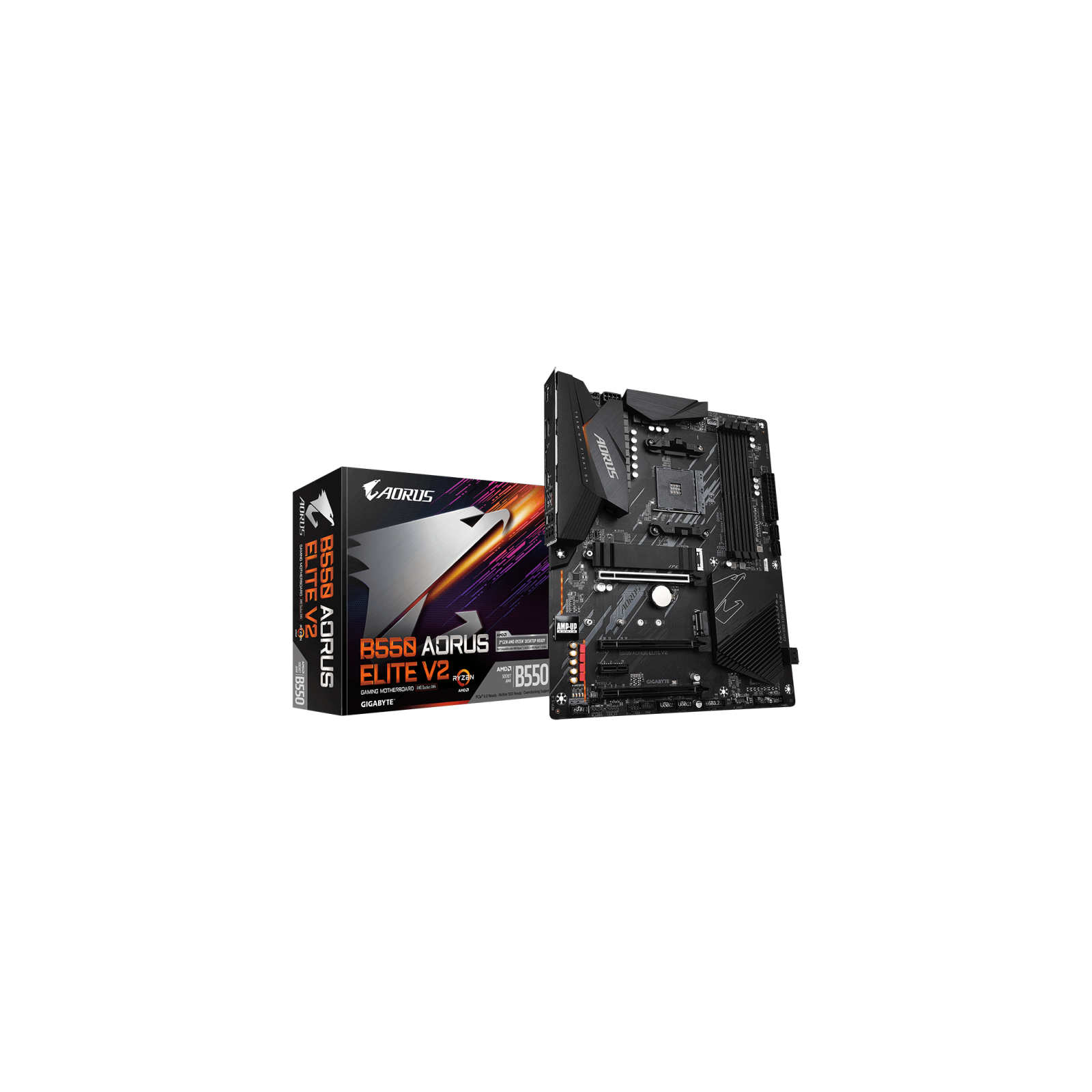 PLACA BASE GIGABYTE B550 AORUS ELITE V2 AM4 ATX 4XDDR4