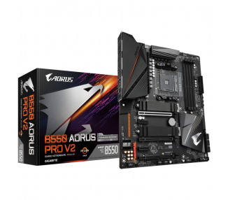 PLACA BASE GIGABYTE B550 AORUS PRO V2 AM4 ATX 4XDDR4