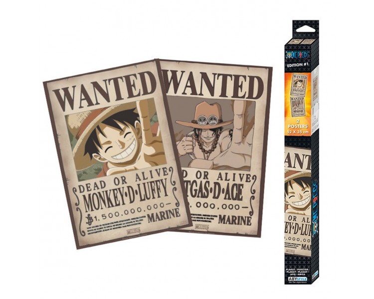 Set poster abysse one piece wanted