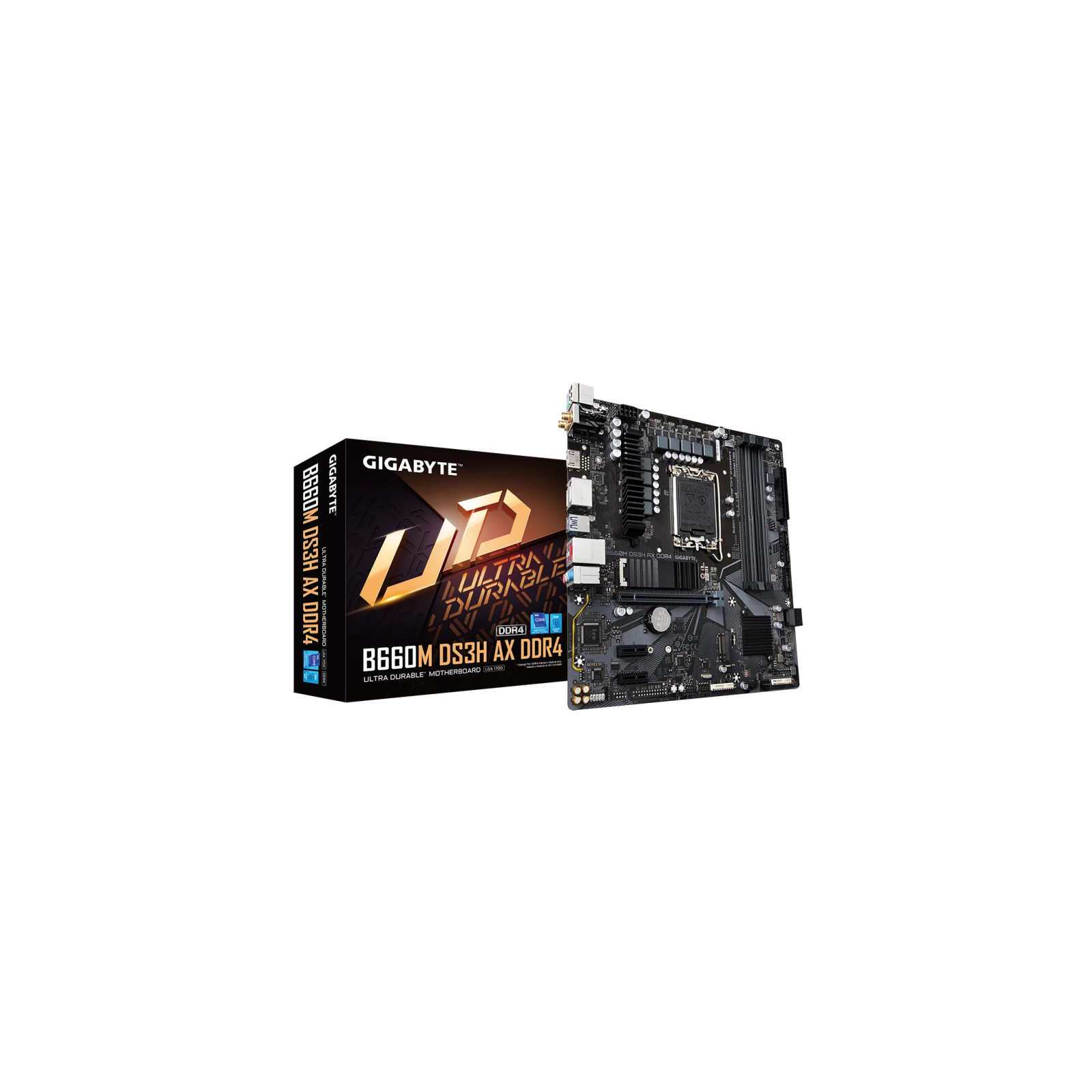 PLACA BASE GIGABYTE B660M DS3H AX 1700 MATX 2XDDR4