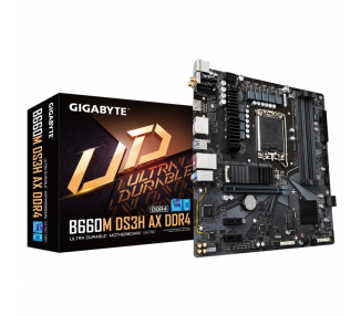 PLACA BASE GIGABYTE B660M DS3H AX 1700 MATX 2XDDR4