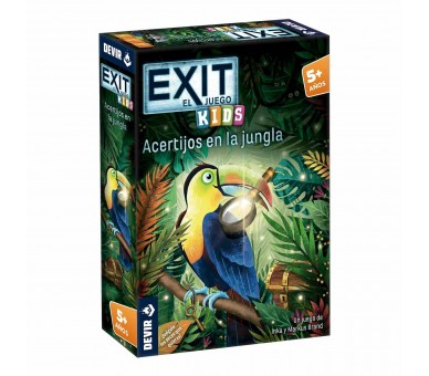 Juego mesa devir exit kids acertijos