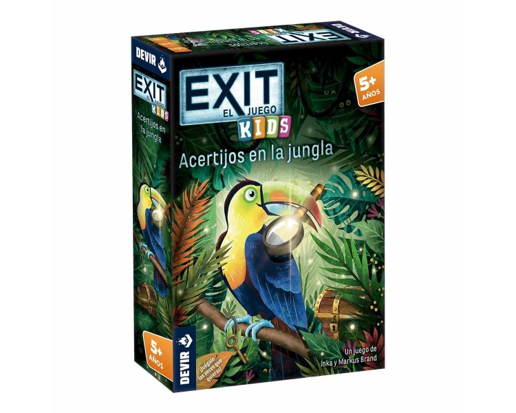 Juego mesa devir exit kids acertijos