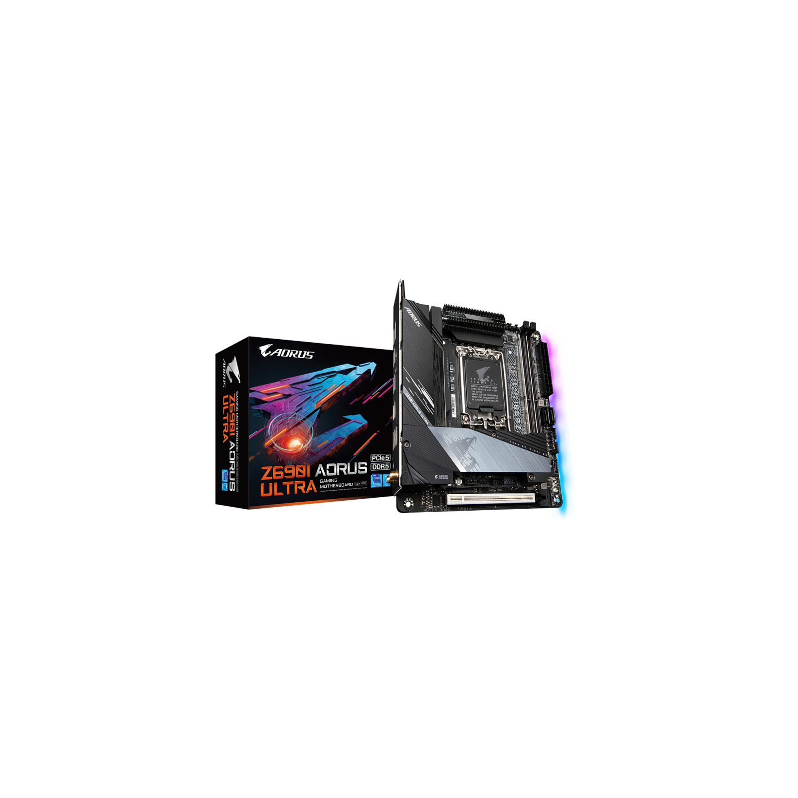 PLACA BASE GIGABYTE Z690I AORUS ULTRA 1700 MITX 2XDDR5