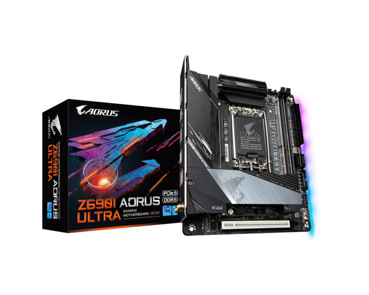 PLACA BASE GIGABYTE Z690I AORUS ULTRA 1700 MITX 2XDDR5