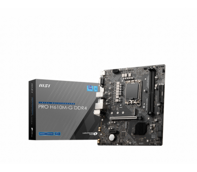 PLACA BASE MSI PRO H610M G D4 1700 MATX 2XDDR4