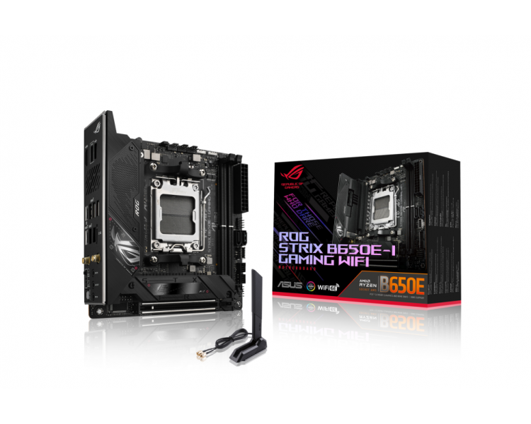 PLACA BASE ASUS ROG STRIX B650E I GAMING WIFI AM5 MITX 2XDDR5