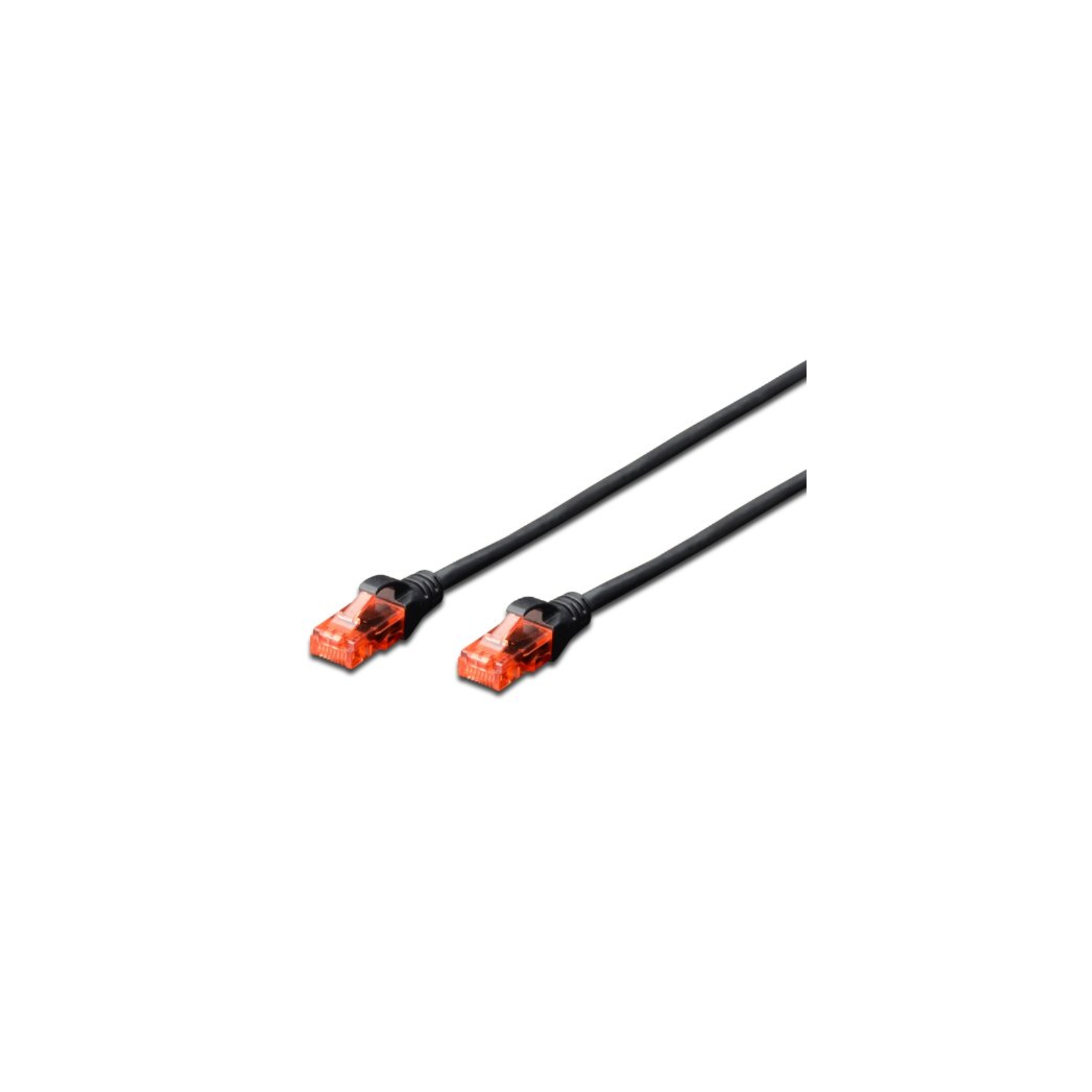 CABLE DE RED CAT 6 U UTP DE 20 METROS COLOR NEGRO