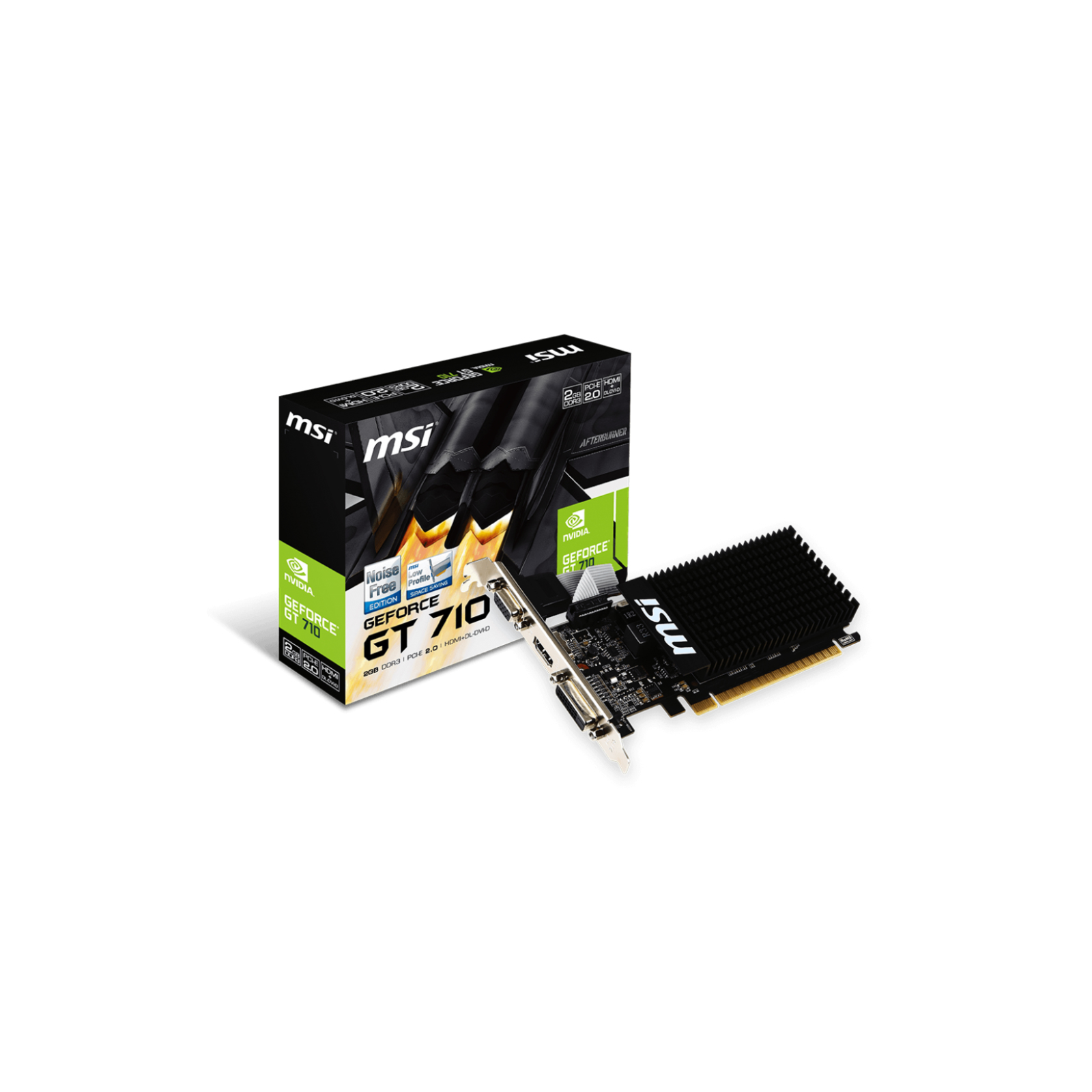 TARJETA GRAFICA MSI GT 710 2GD3H LP