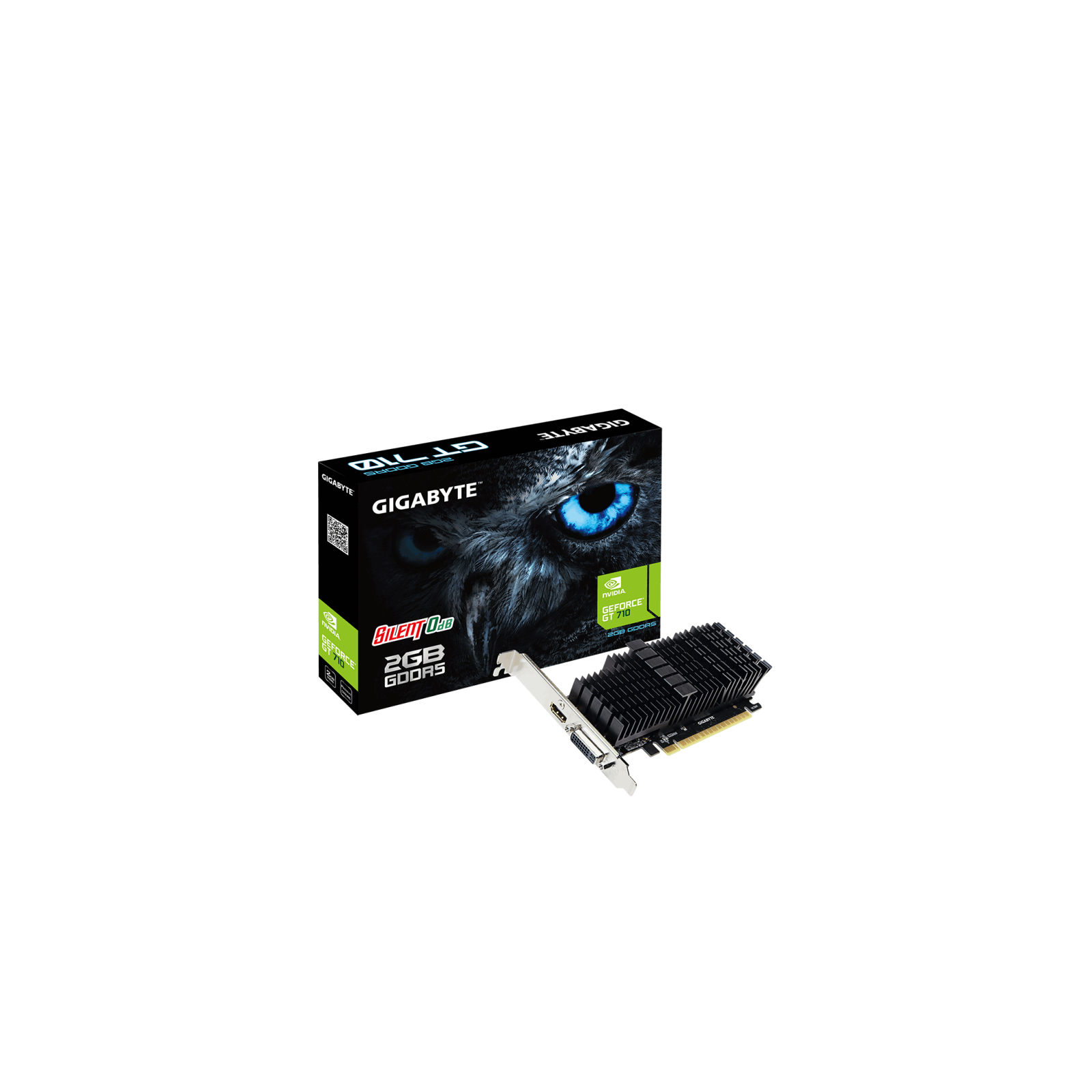 TARJETA GRAFICA GIGABYTE GT 710 2GB DDR5 SL