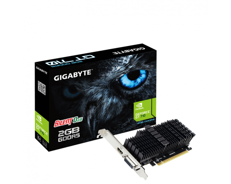 TARJETA GRAFICA GIGABYTE GT 710 2GB DDR5 SL