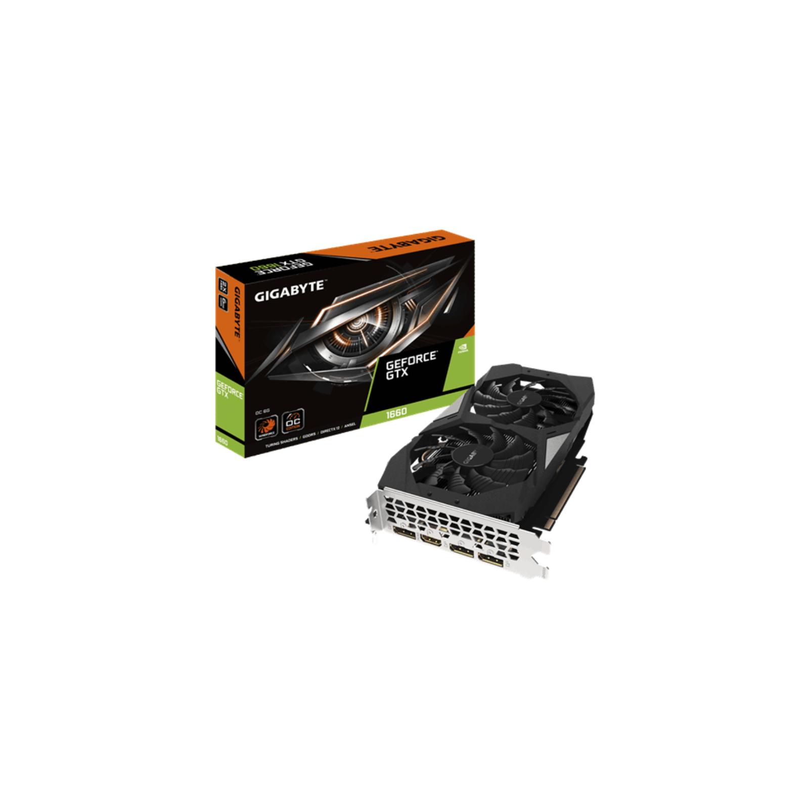 TARJETA GRAFICA GIGABYTE GTX 1660 OC 6GB