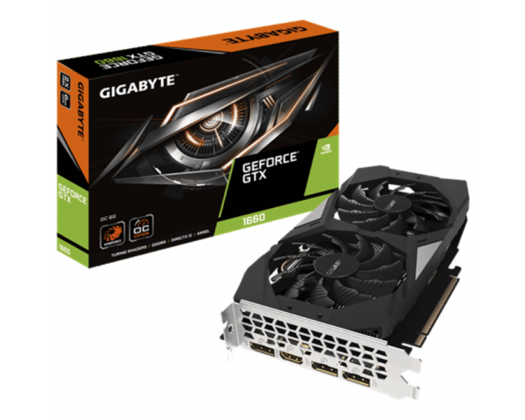 TARJETA GRAFICA GIGABYTE GTX 1660 OC 6GB