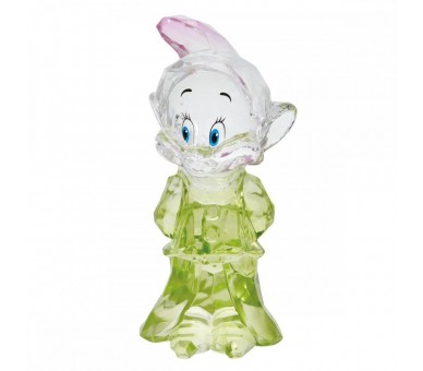 Figura enesco disney cristal blancanieves enanito