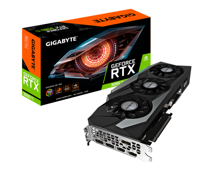 TARJETA GRAFICA GIGABYTE RTX 3080 TI GAMING OC 12GB