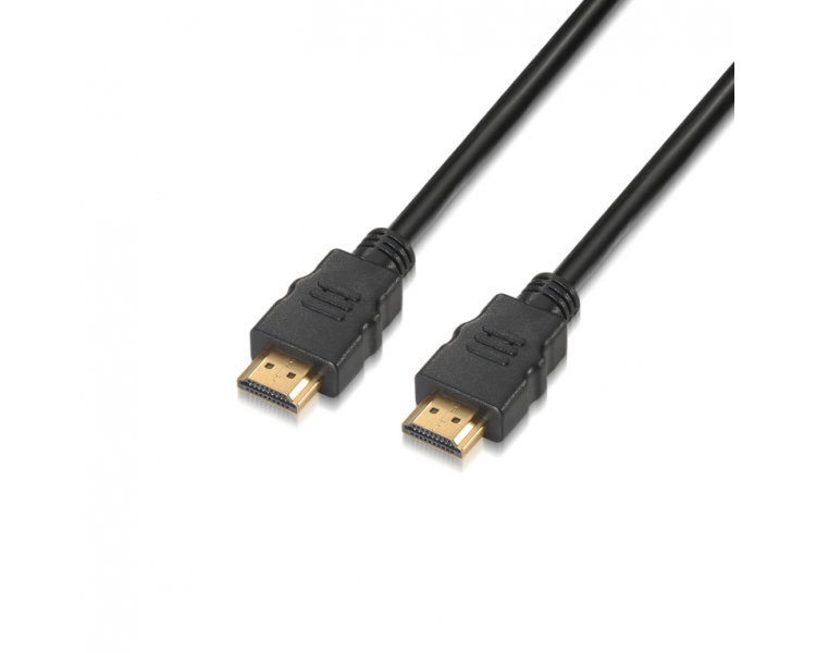 CABLE HDMI AISENS V20 PREMIUM 4K60HZ 18GBPS A M A M NEGRO 10M