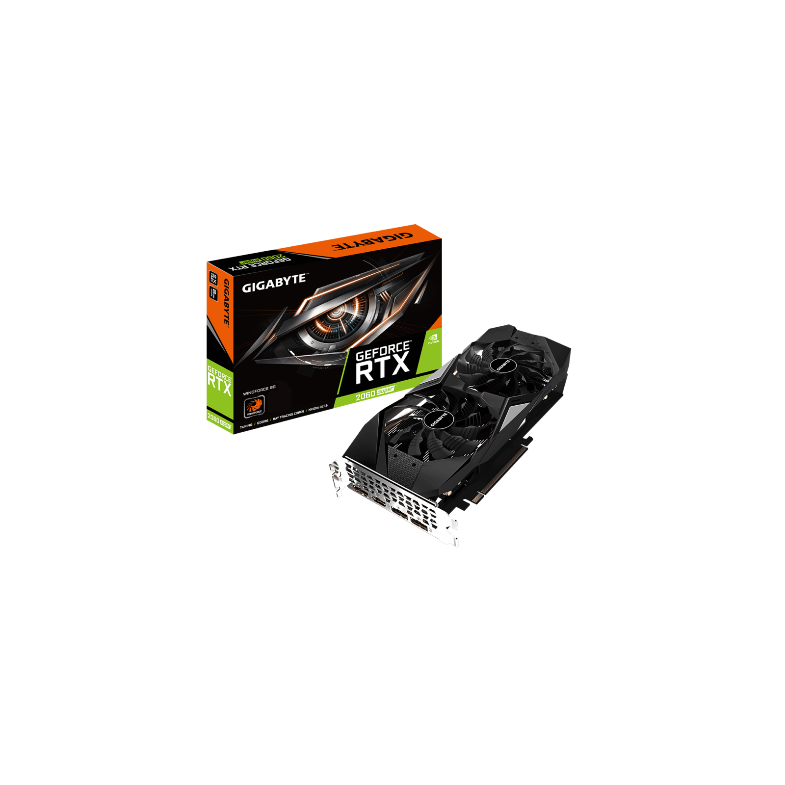 TARJETA GRAFICA GIGABYTE RTX 2060 SUPER WINDFORCE 8GB