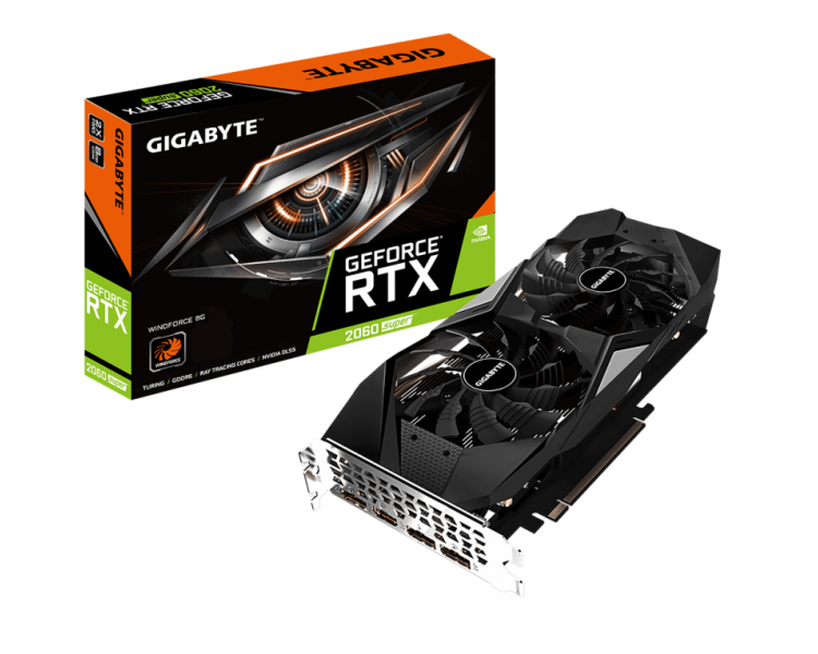 TARJETA GRAFICA GIGABYTE RTX 2060 SUPER WINDFORCE 8GB