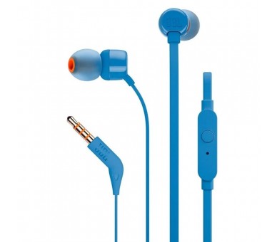 Auriculares intrauditivos jbl t160 blue