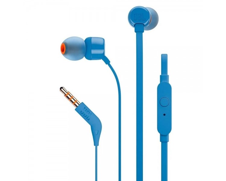 Auriculares intrauditivos jbl t160 blue