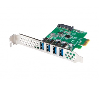 TARJETA PCI EXPRESS LANBERG X1 A 4X USB A 31 GEN1 LOW PROFILE